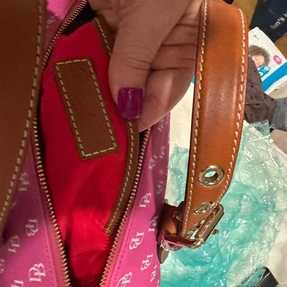 Dooney & Bourke Pink Kendra Satchel - Picture 10 of 14